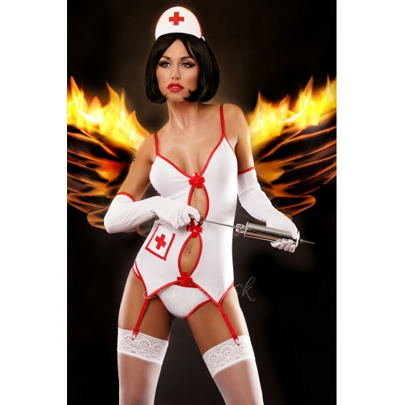 Biely kostým sestričky Sexy Nurse